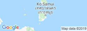 Ko Samui map